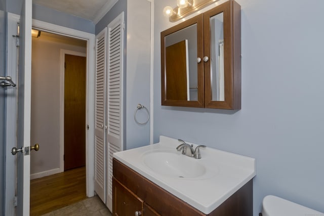 4 Birchwood Ter, Enfield, CT 06082 - bathroom with vanity and a closet