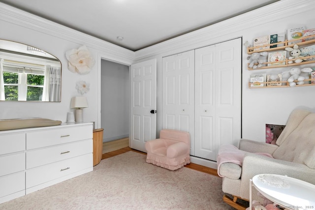 1762 Waterbury Rd, Cheshire, CT 06410 - sitting room featuring light wood-style flooring
