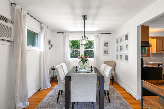1762 Waterbury Rd, Cheshire, CT 06410 - dining area featuring light wood finished floors and baseboards