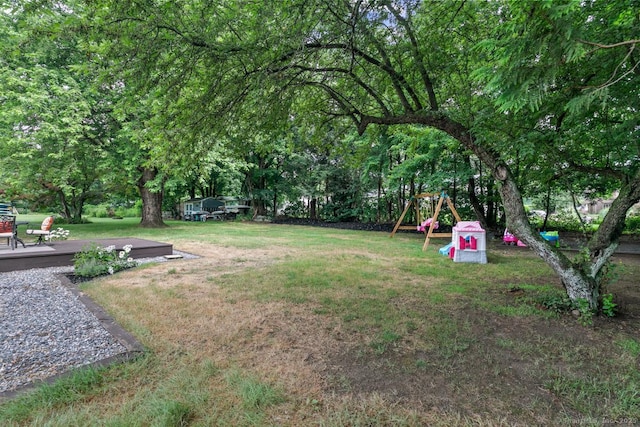 1762 Waterbury Rd, Cheshire, CT 06410 - view of green lawn with a playground