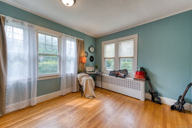7 Ellsworth St, East Hartford, CT 06108 - home office featuring wood finished floors and crown molding