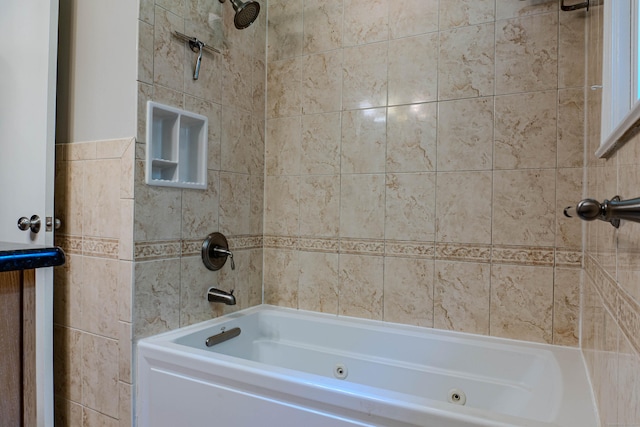 76 Brookview Rd, Windsor, CT 06095 - full bath with tile walls and a combined bath / shower with jetted tub