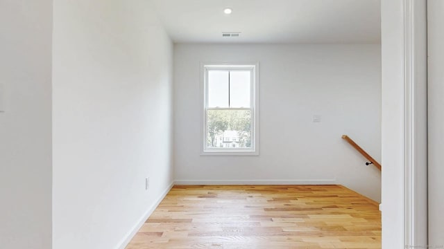 55A Moulthrop St, Ansonia, CT 06401 - empty room with light wood finished floors and recessed lighting