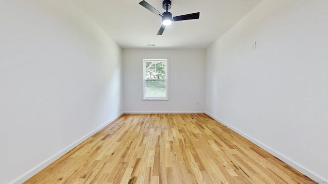 55A Moulthrop St, Ansonia, CT 06401 - unfurnished room with wood finished floors and ceiling fan