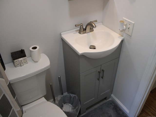 66 Long Meadow Hill Rd Unit 1, Brookfield, CT 06804 - bathroom with vanity and toilet