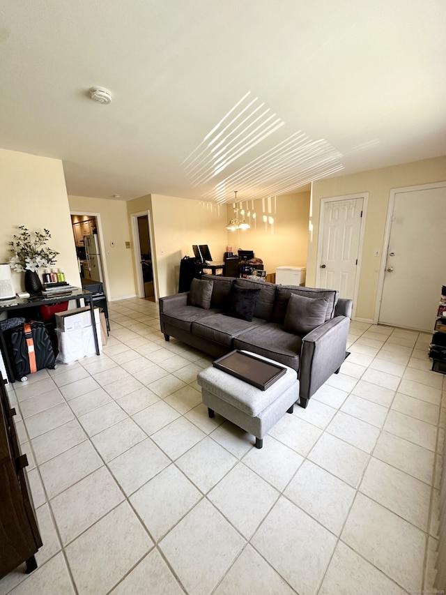 409 Glendale Ave Unit C2, Bridgeport, CT 06606 - living room featuring light tile patterned floors