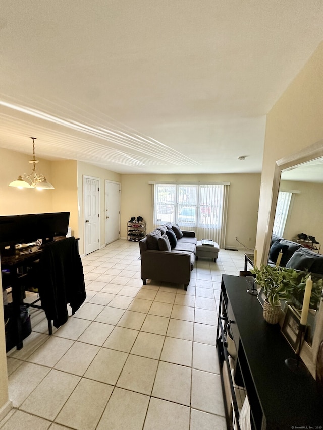 409 Glendale Ave Unit C2, Bridgeport, CT 06606 - living room featuring light tile patterned flooring