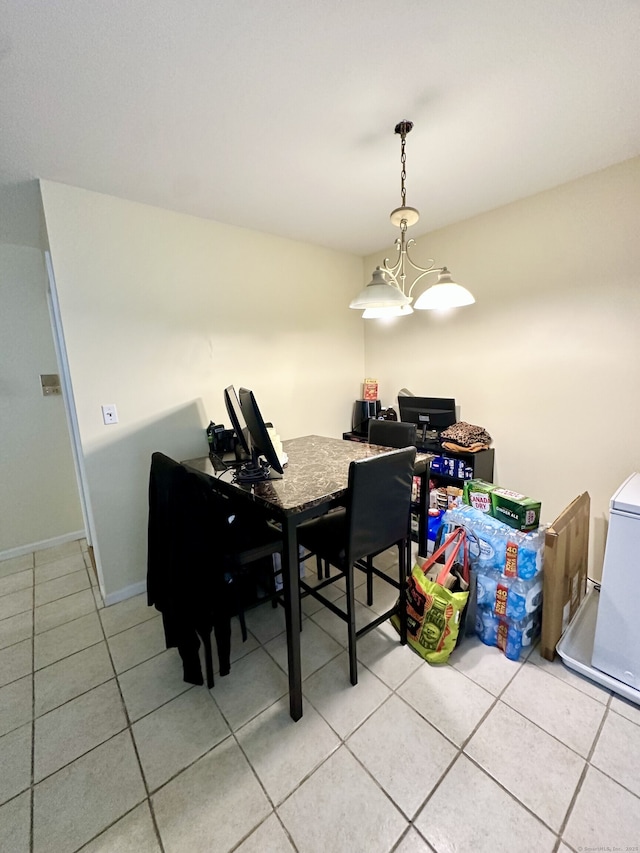 409 Glendale Ave Unit C2, Bridgeport, CT 06606 - dining area featuring light tile patterned flooring and baseboards