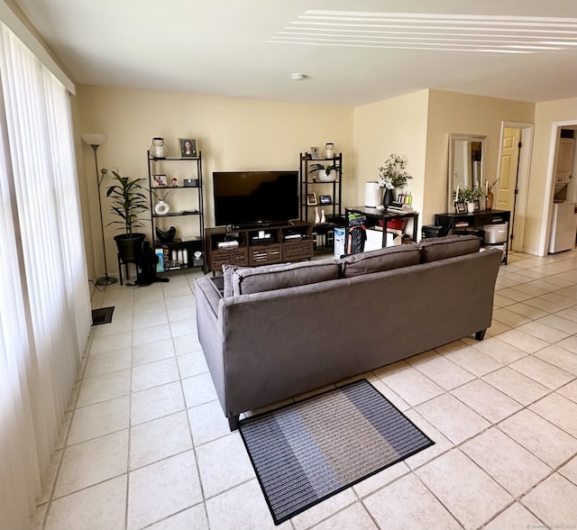 409 Glendale Ave Unit C2, Bridgeport, CT 06606 - living room featuring light tile patterned floors