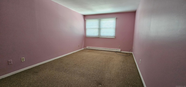 285 Savin Ave Apt B4, West Haven, CT 06516 - unfurnished room with baseboard heating and carpet floors