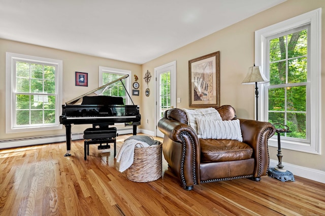 11 Acorn Dr, East Haddam, CT 06423 - living area with wood finished floors and baseboards