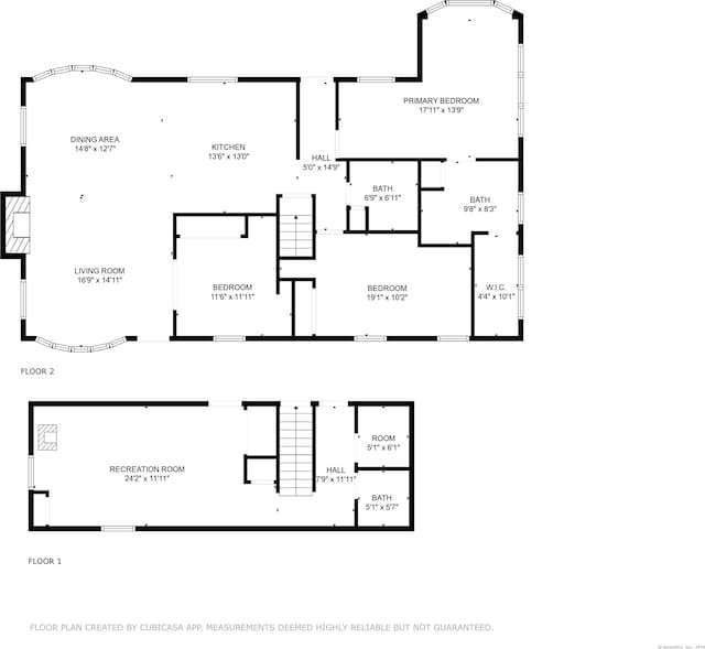 12 Warner Rd, East Haddam, CT 06423 - view of property floor plan