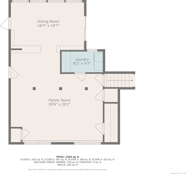 423 Whitfield St, Guilford, CT 06437 - view of floor plan / room layout