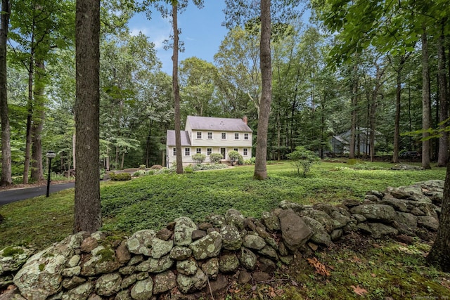 310 Opening Hill Rd, Madison, CT 06443 - view of front of house with a chimney