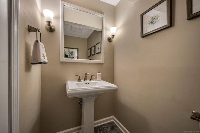 310 Opening Hill Rd, Madison, CT 06443 - bathroom featuring baseboards
