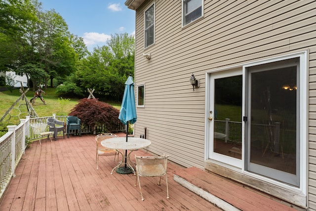 4 Overlook Dr, North Branford, CT 06471 - deck with outdoor dining space