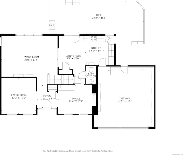 4 Overlook Dr, North Branford, CT 06471 - view of floor plan / room layout