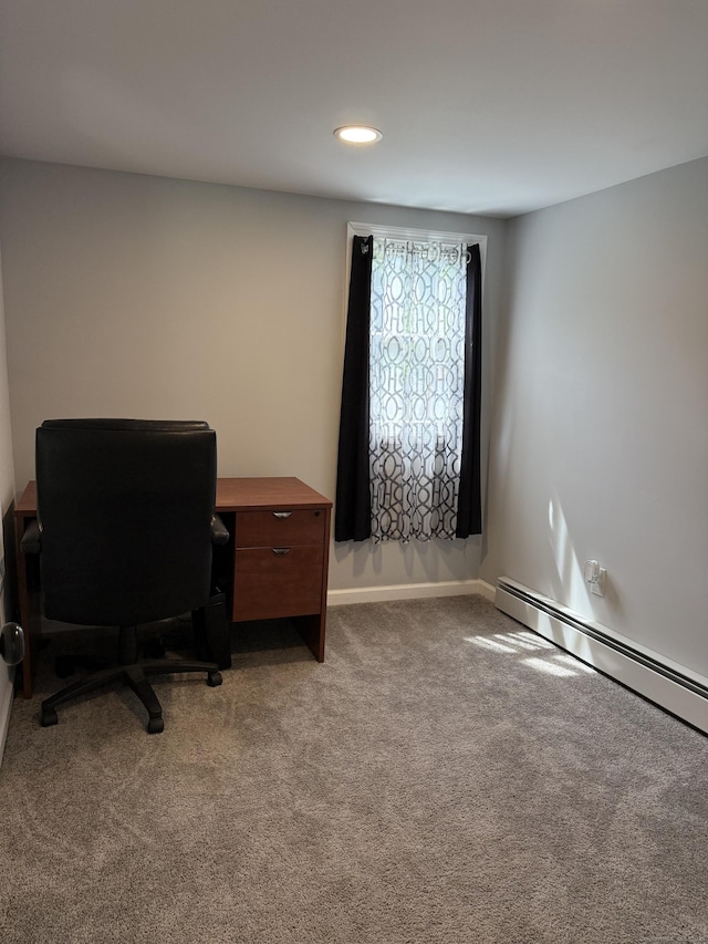 20 Greystone St, Windham, CT 06226 - carpeted office space with recessed lighting and baseboards