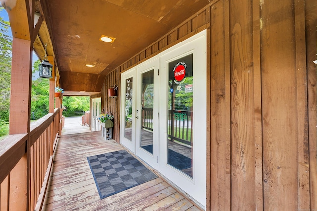 678 Colonel Ledyard Hwy, Ledyard, CT 06339 - wooden deck featuring french doors