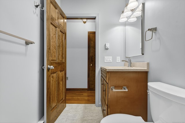 16 Eagle Ridge Dr, Ledyard, CT 06335 - bathroom with toilet and vanity