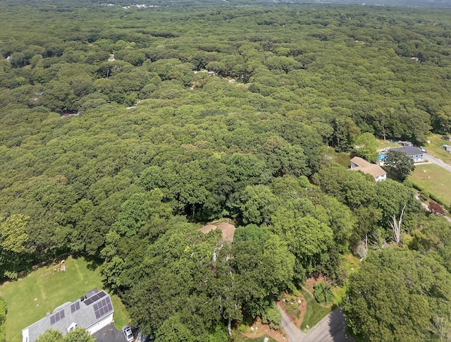 16 Eagle Ridge Dr, Ledyard, CT 06335 - aerial overview of property's location with a forest