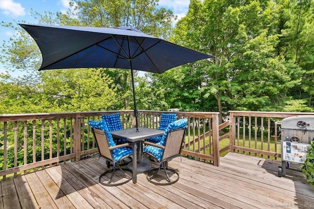 822 New Haven Ave, Milford, CT 06460 - deck featuring outdoor dining space and grilling area