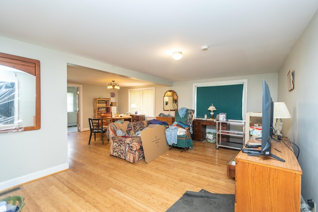 19 Main St, Plymouth, CT 06786 - living room featuring light wood finished floors and baseboards