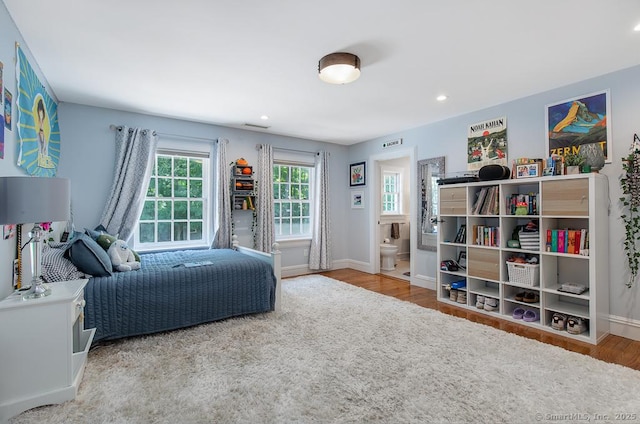 9 Tallwood Rd, Woodbridge, CT 06525 - bedroom featuring wood finished floors and recessed lighting