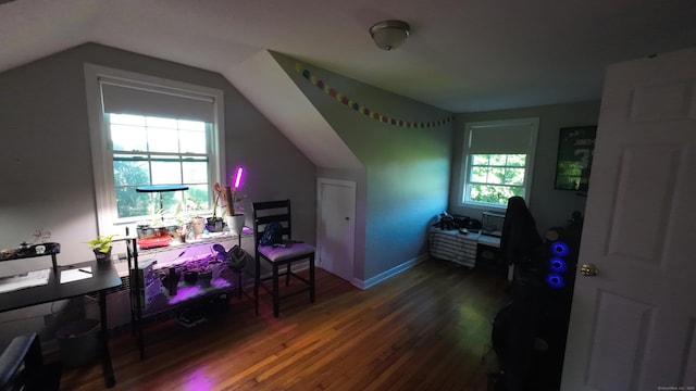 253 E Rd, East Windsor, CT 06016 - office space featuring wood finished floors and lofted ceiling