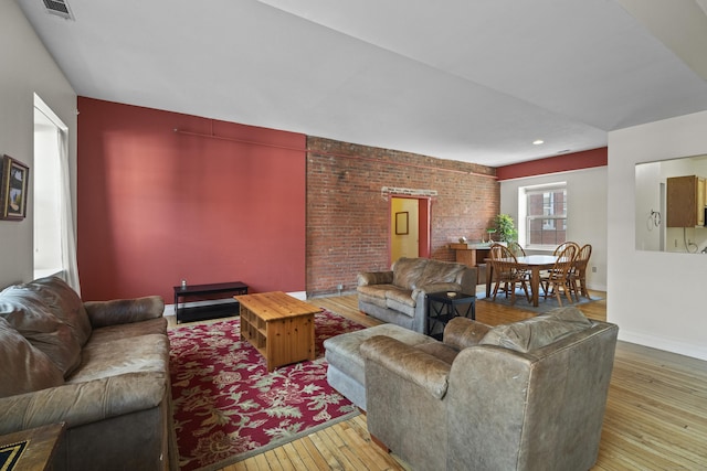 196 Crown St Unit 3J, New Haven, CT 06510 - living area with hardwood / wood-style floors and recessed lighting