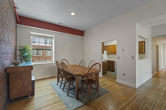 196 Crown St Unit 3J, New Haven, CT 06510 - dining space with light wood-type flooring