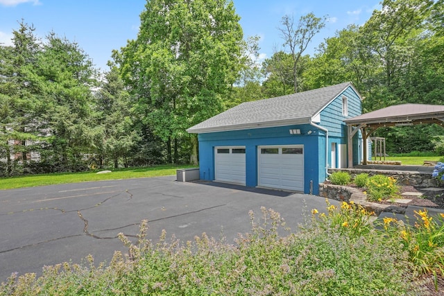 224 Fan Hill Rd, Monroe, CT 06468 - view of detached garage