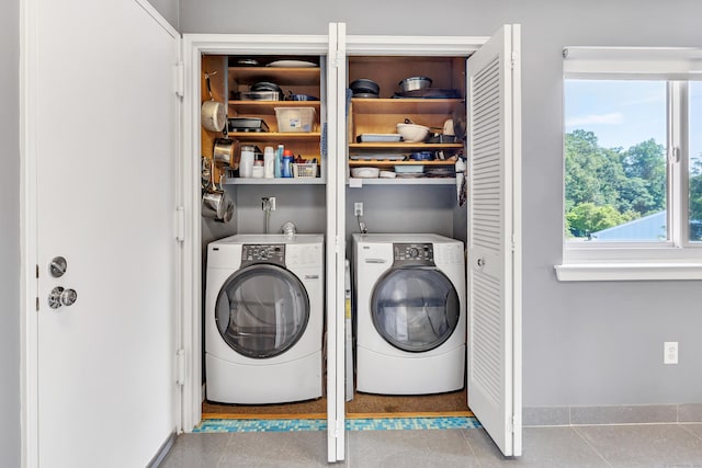 6 Hills Ln Unit 6, Norwalk, CT 06880 - laundry room with tile patterned floors