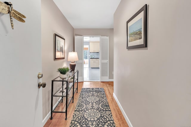 6 Hills Ln Unit 6, Norwalk, CT 06880 - hallway with light wood-style flooring