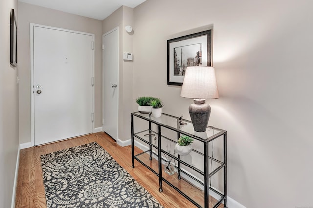 6 Hills Ln Unit 6, Norwalk, CT 06880 - foyer with wood finished floors and baseboards