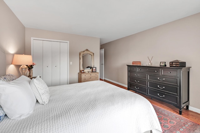6 Hills Ln Unit 6, Norwalk, CT 06880 - bedroom featuring wood finished floors and a closet