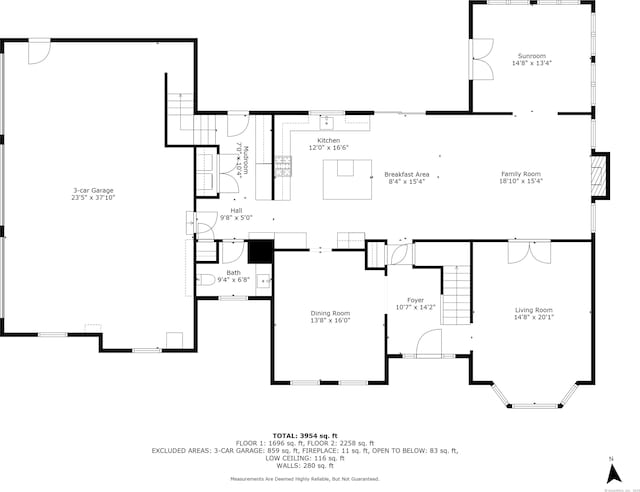80 Jeremiahs Way, Glastonbury, CT 06073 - view of floor plan / room layout