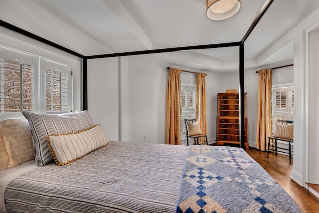 75 Green Hill Rd, Washington, CT 06793 - bedroom with multiple windows and wood finished floors
