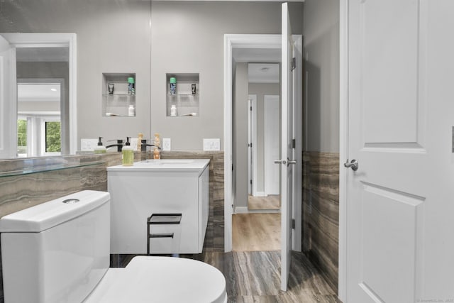 3 Radio Pl Unit 3, Stamford, CT 06906 - bathroom featuring vanity and wood finished floors