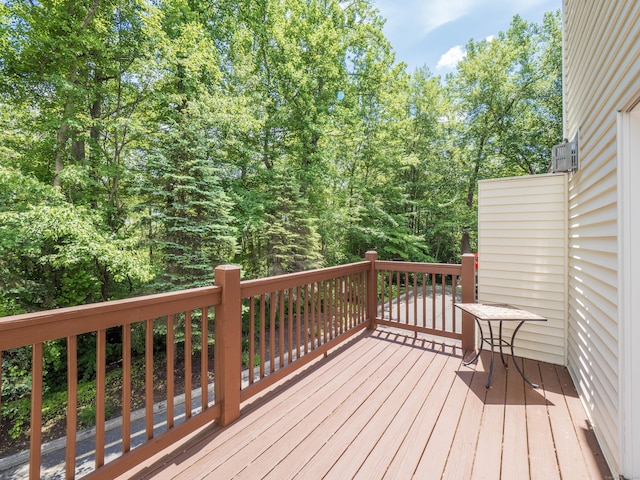 570 Danbury Rd Unit 14, Ridgefield, CT 06877 - view of wooden deck