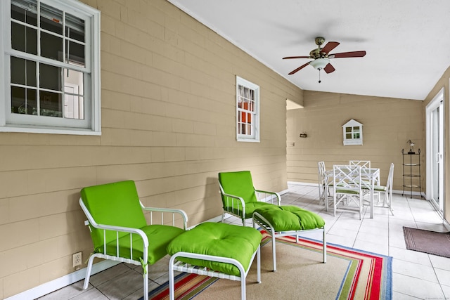 29 Boswell Rd, West Hartford, CT 06107 - view of patio with a ceiling fan