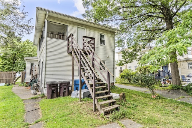 104 Greenwood St, New Britain, CT 06051 - view of front of home featuring stairs