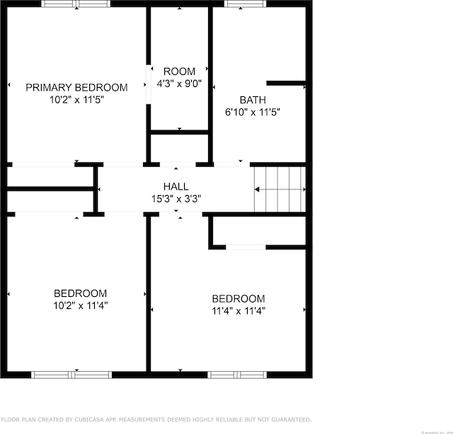 34 Taft St, Killingly, CT 06239 - view of room layout