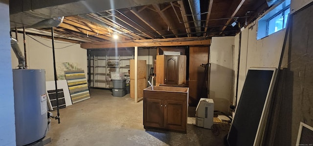 187 Two Rod Hwy, Wethersfield, CT 06109 - basement featuring water heater