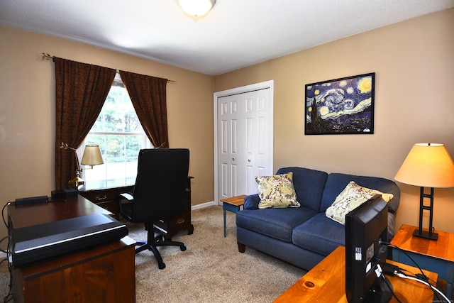 32 Sable Dr, Ledyard, CT 06339 - carpeted home office featuring baseboards