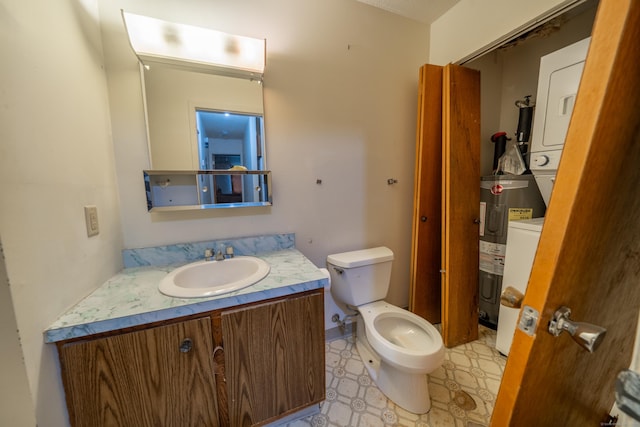 226 Laurel St Apt 4, East Haven, CT 06512 - bathroom featuring vanity and electric water heater