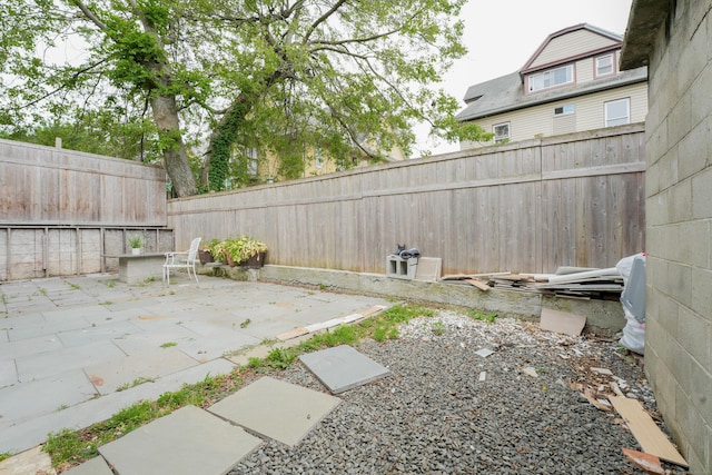 72 Harral Ave, Bridgeport, CT 06604 - fenced backyard featuring a patio