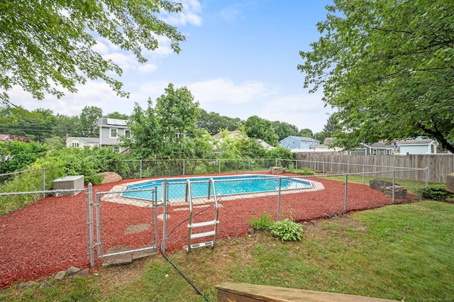 66 Claire St, Bristol, CT 06010 - view of pool with a fenced backyard