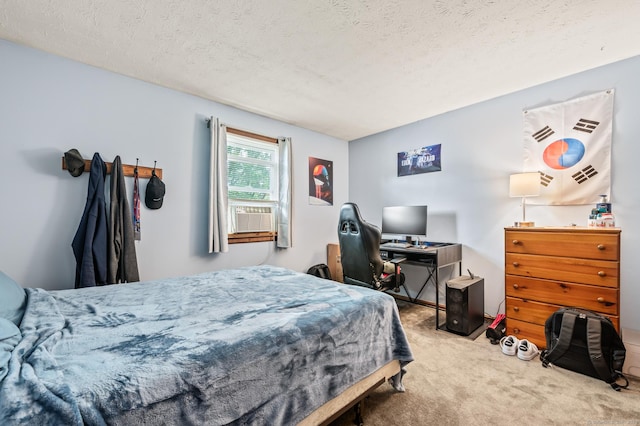 66 Claire St, Bristol, CT 06010 - bedroom featuring carpet, cooling unit, and a textured ceiling