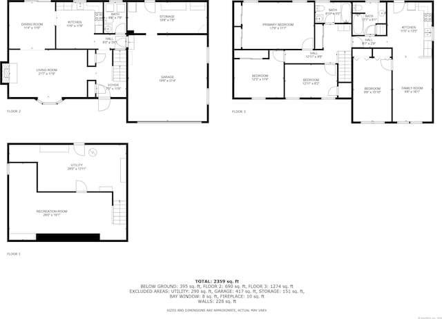 66 Claire St, Bristol, CT 06010 - view of home floor plan